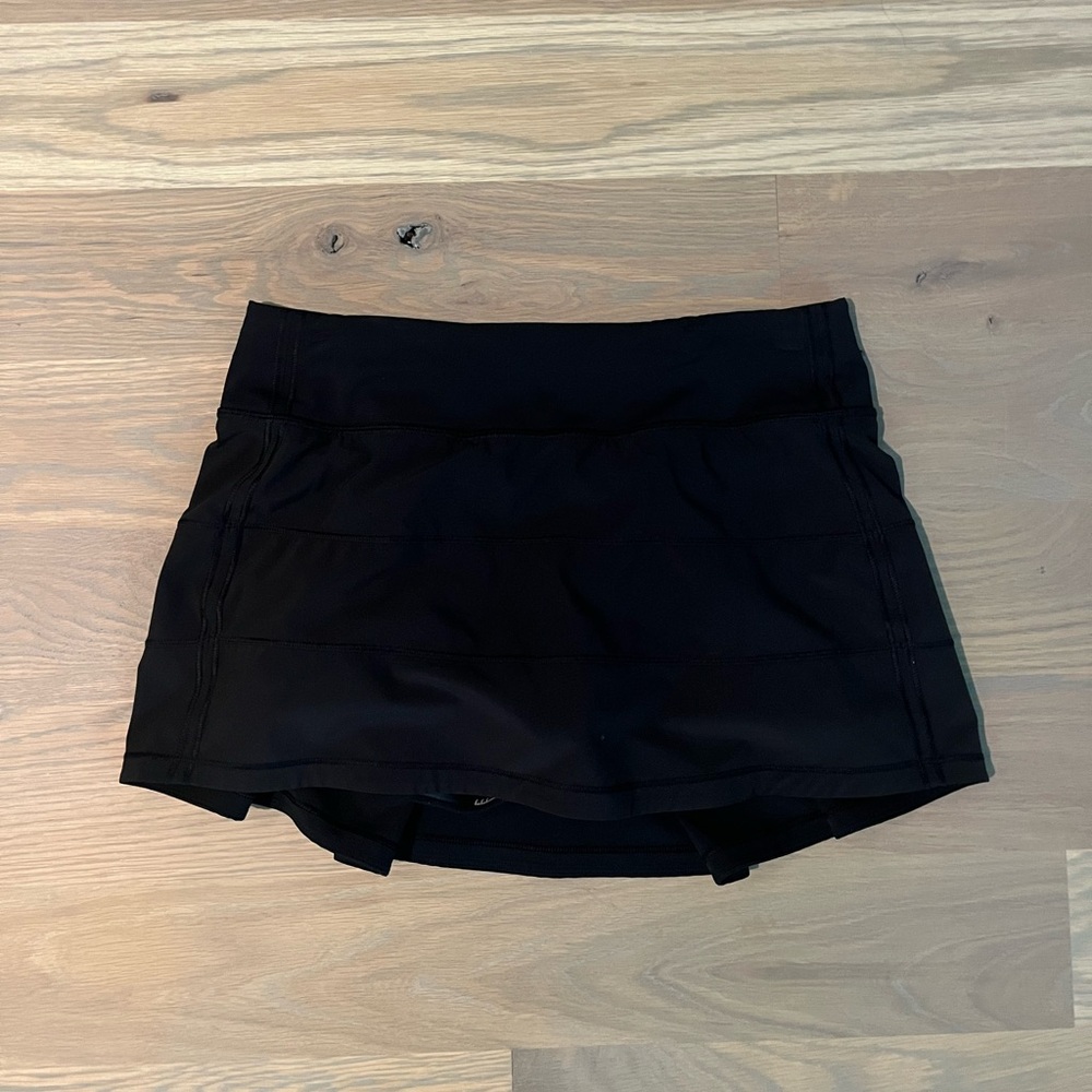 Lululemon Pace Rival Skirt Black Size 4 Regular